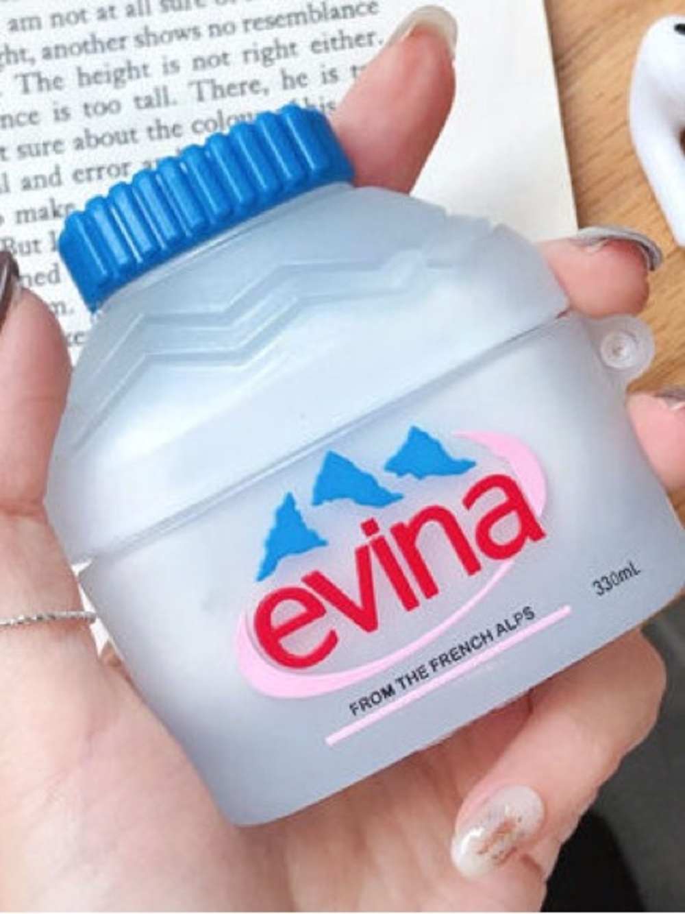 Evina AirPods case  - Blue and White
